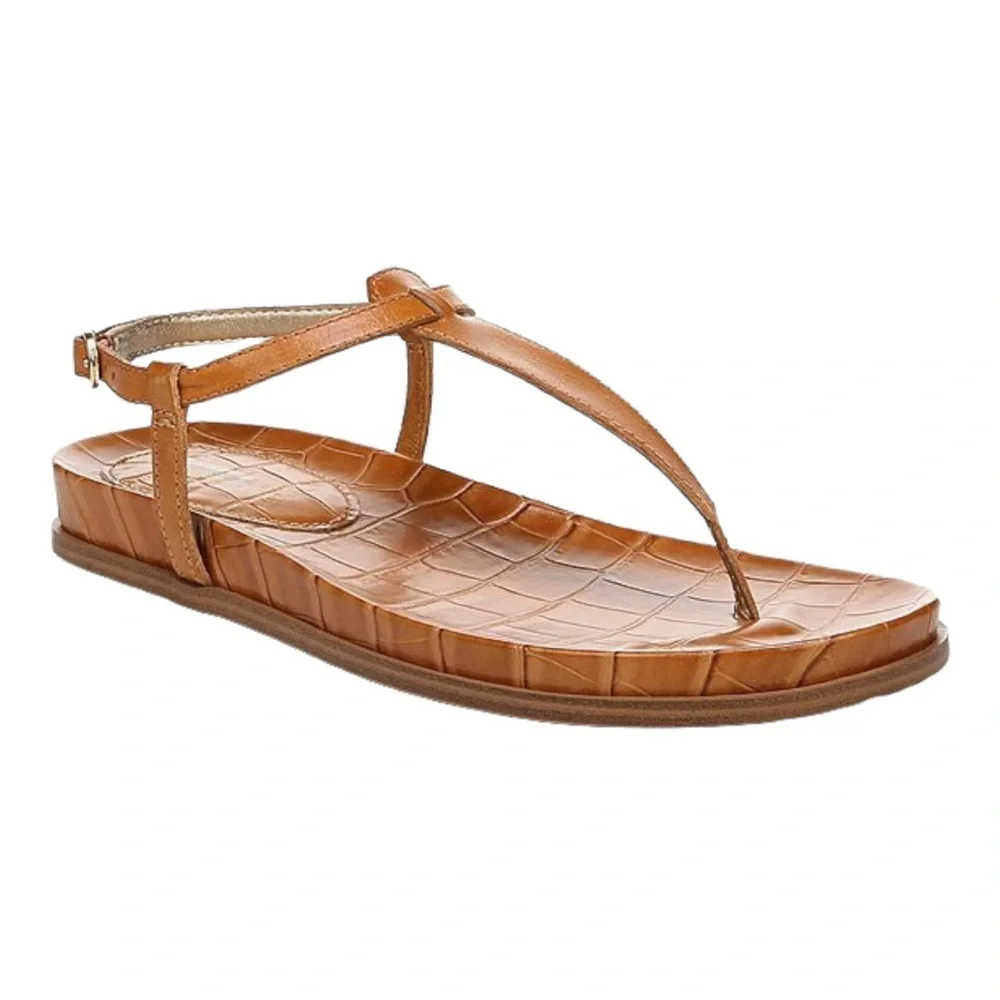 NWOB $100 Sam Edelman Naomi Flat Sandal Multiple Sizes - Picture 2 of 12